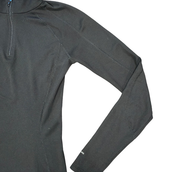 The North Face Black Long Sleeve Athletic Stretch Modern 1/4 Zip Collared Small - Picture 5 of 14